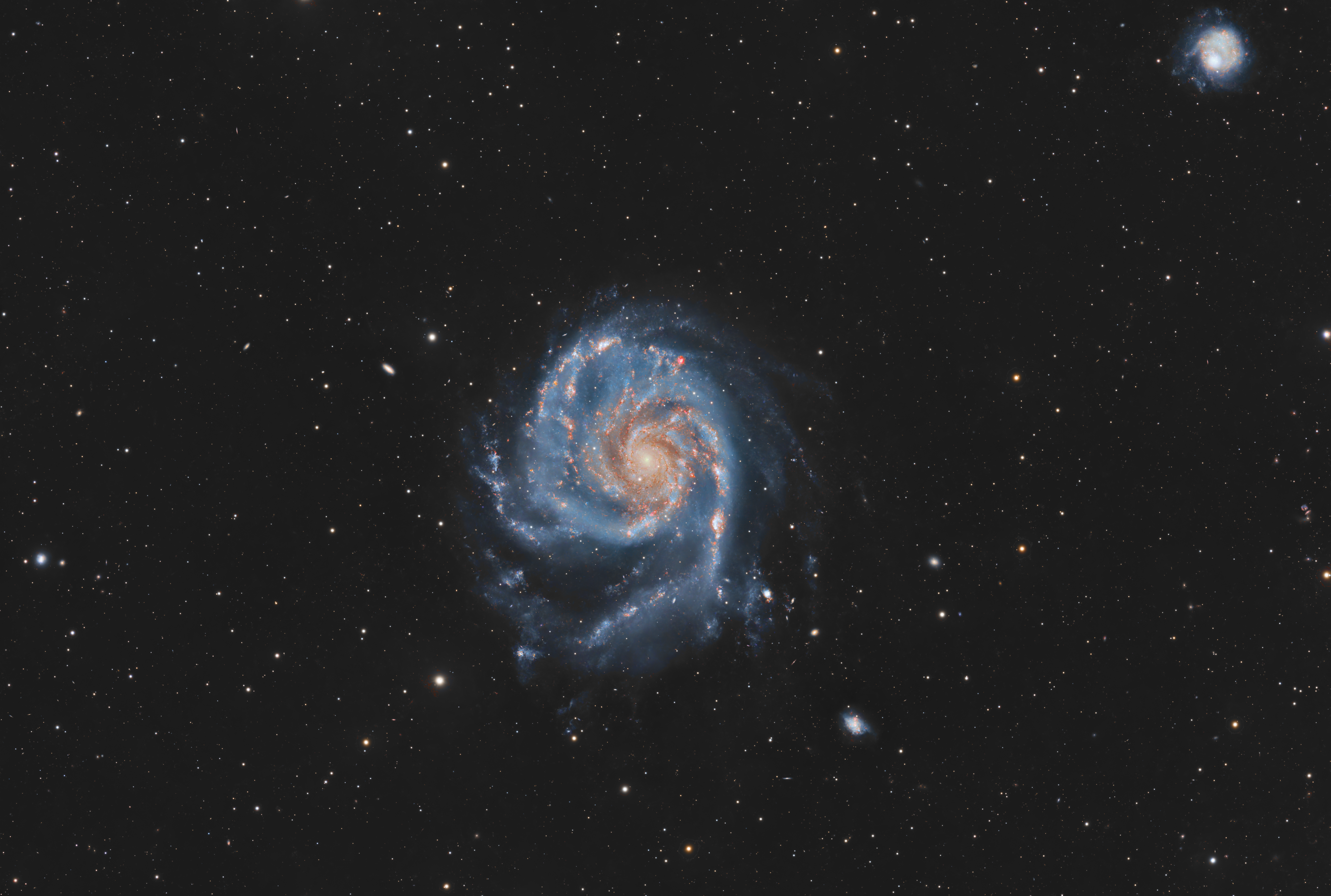The Pinwheel Galaxy M101