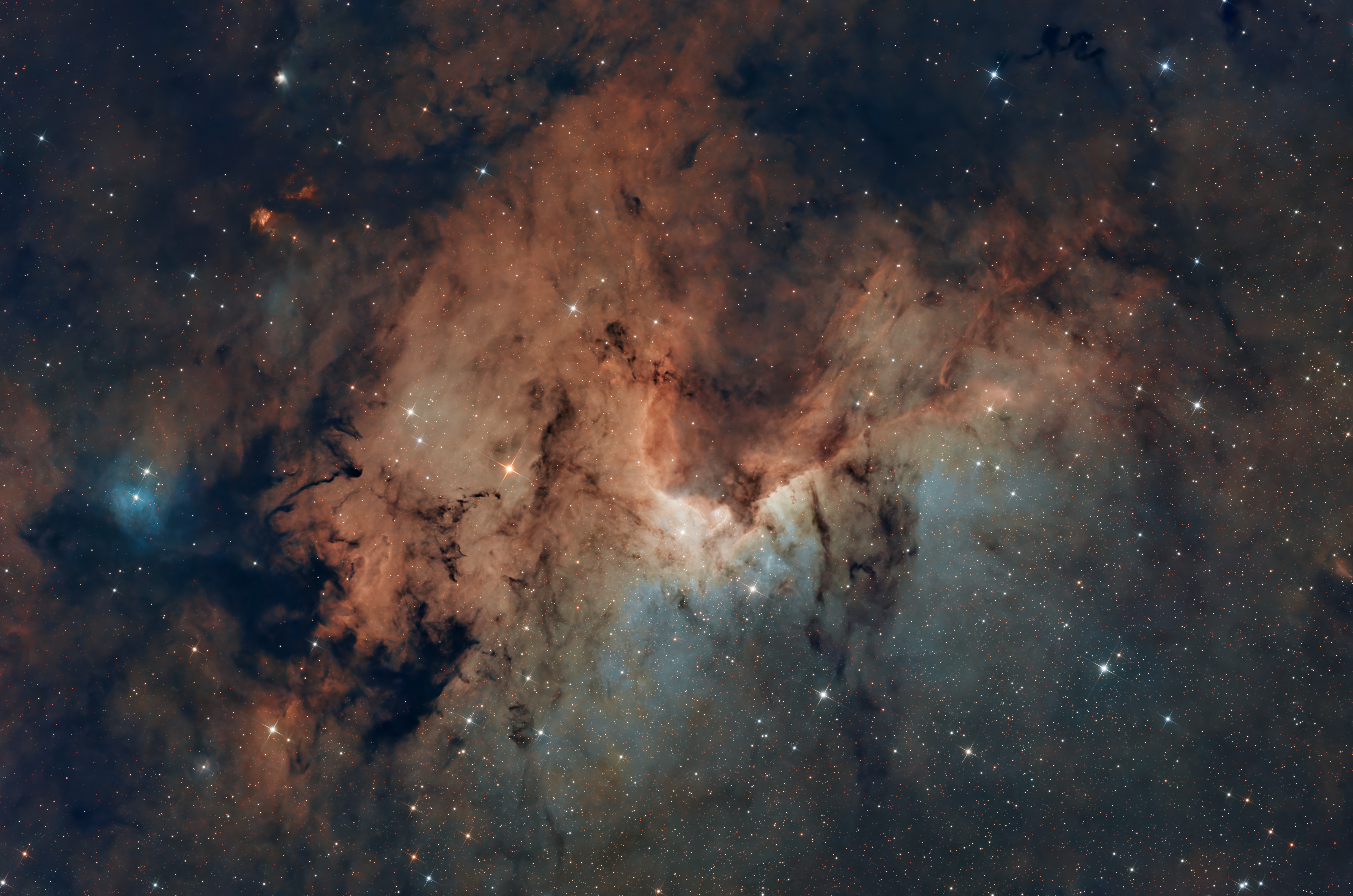 The Cave Nebula SH2-155